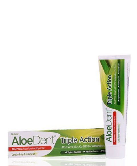 DENTIFRICE AU FLUORURE TRIPLE ACTION ALOEDENT