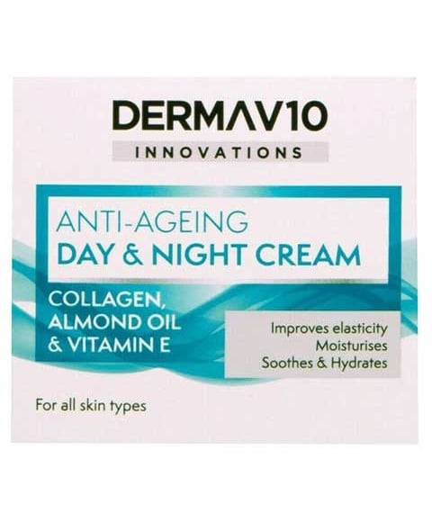 DERMA V10 CRÈME ANTI ÂGE JOUR ET NUIT 