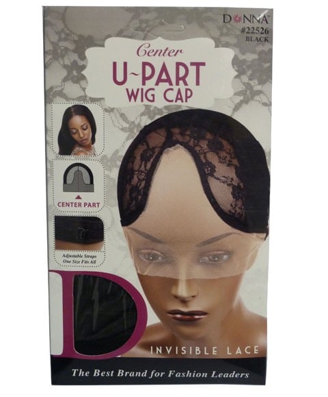 DONNA INVISIBLE LACE CENTER U PART WIG CAP 22526 