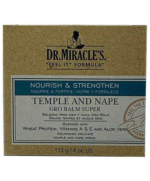 DR. MIRACLES TEMPLE N NAPE GRO BAUME SUPER
