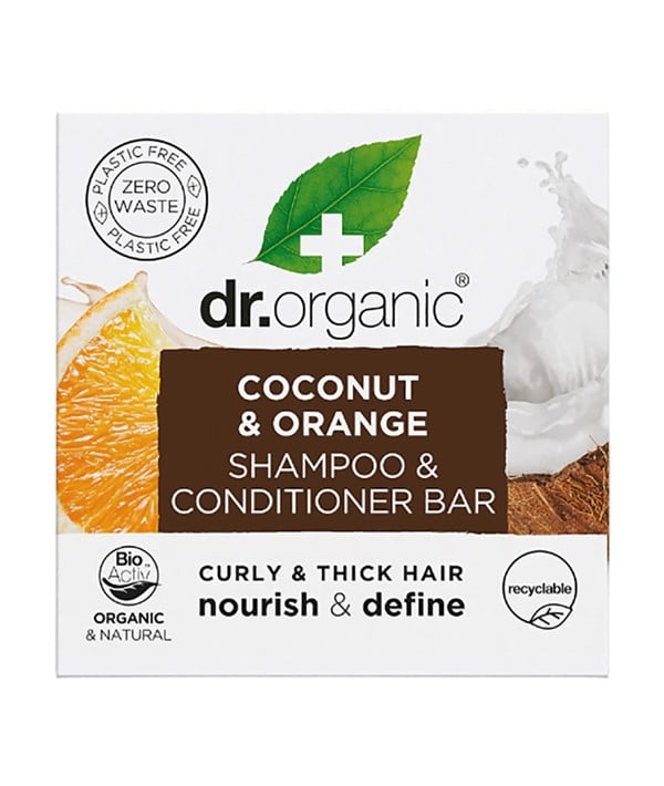 DR ORGANIC COCO ORANGE SHAMPOOING ET BARRE APRÈS-SHAMPOOING 