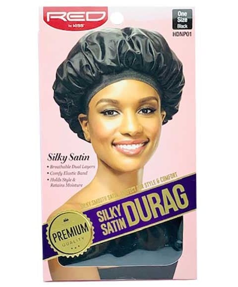 DURAG SATIN SOYEUX NOIR HDNP01 