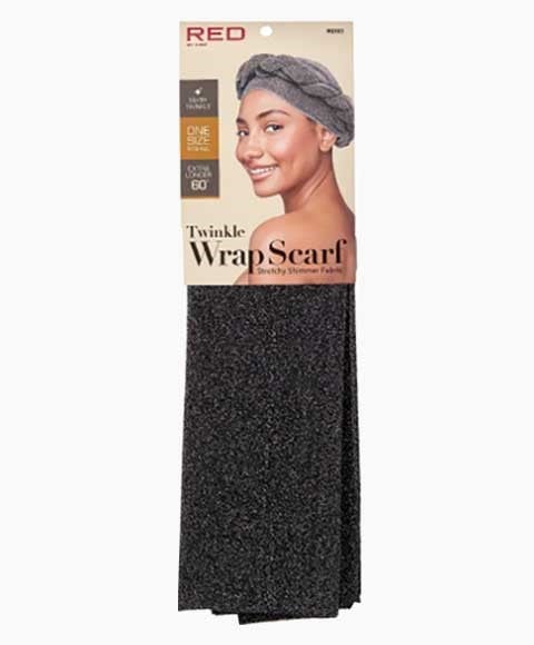 ÉCHARPE RED BY KISS TWINKLE WRAP HQ183 ARGENT