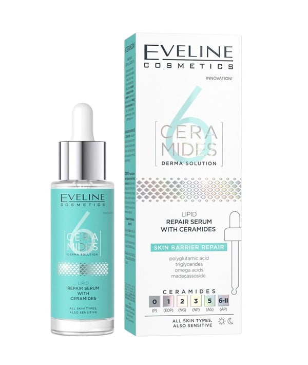 EVELINE CERA MIDES DERMA SOLUTION SÉRUM RÉPARATEUR LIPIDIQUE
