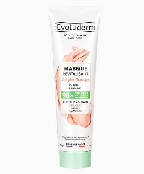 EVOLUDERM MASQUE REVITALISANT A L'ARGILE ROUGE 