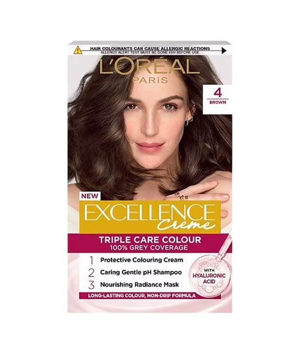 EXCELLENCE CREME ADVANCED TRIPLE CARE CREME COULEUR 4 