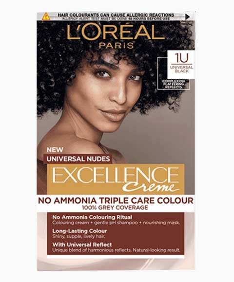 EXCELLENCE CREME SANS AMMONIAC TRIPLE CARE COULEUR DE CHEVEUX