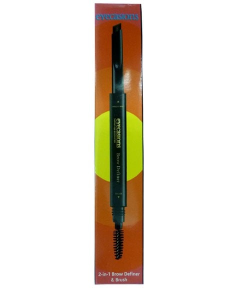 EYECASIONS 2 EN 1 BROW DEFINER ET BROSSE 02 ESPRESSO