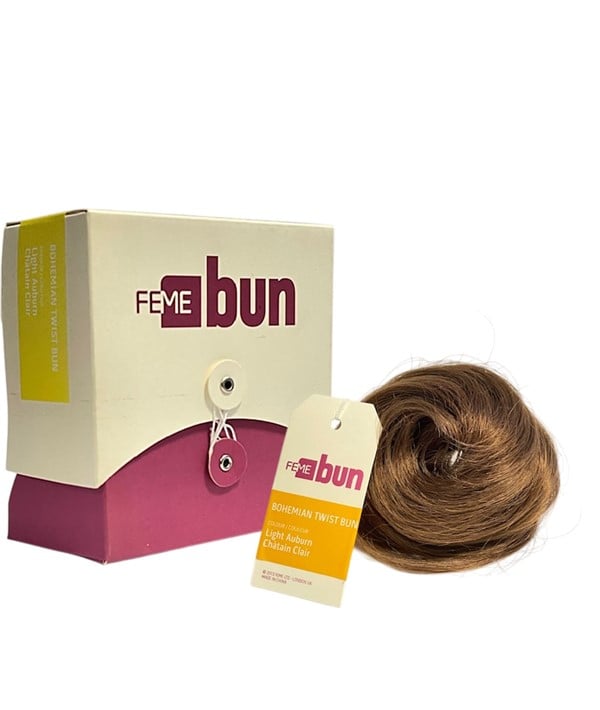 FEME SYN BOHEMIAN TWIST BUN 