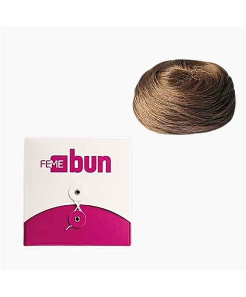 FEME SYNTHETIC SWIRL BUN 