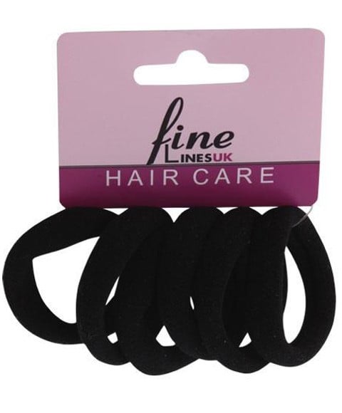 FINE LINESUK HAIRCARE 6 PACK ÉLASTIQUE QUEUE DE CHEVAL