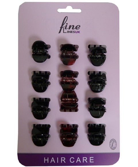 FINE LINESUK MINI GRIFFE CLIP 12 pièces H6201