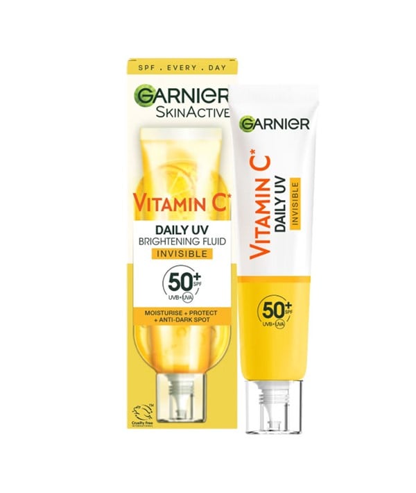 FLUIDE ÉCLAIRCISSANT UV QUOTIDIEN À LA VITAMINE C SKIN ACTIVE 50 SPF
