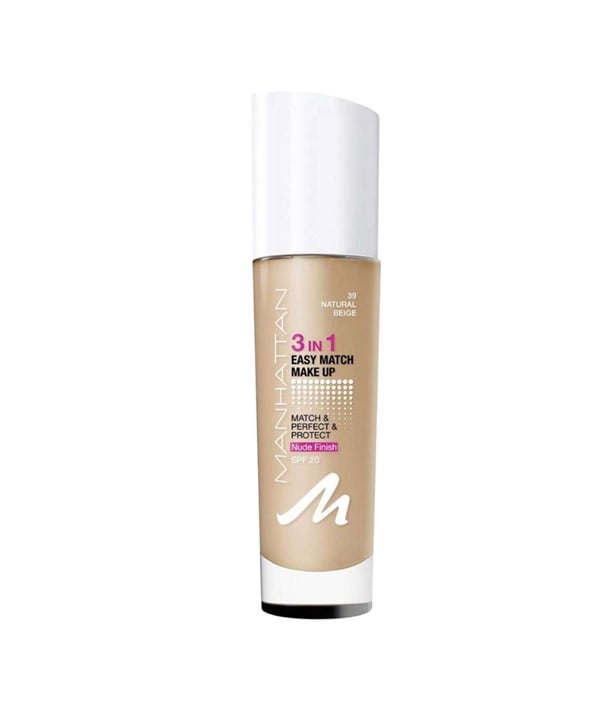 FOND DE TEINT 3IN1 EASY MATCH NUDE FINISH 39 BEIGE NATUREL 