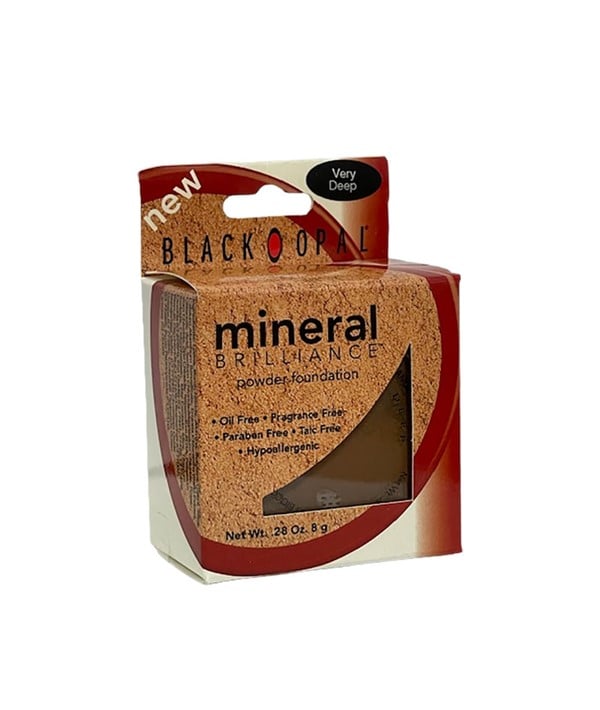 Fond de teint en poudre de brillance minérale Black Opal