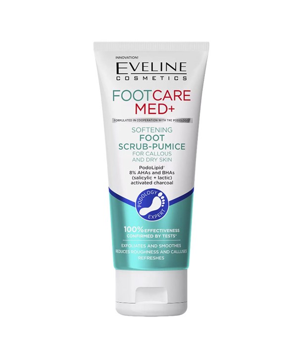 FOOTCARE MED Ponce de gommage pour les pieds adoucissante 