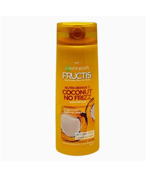 FRUCTIS NUTRI REPAIR 3 SHAMPOOING NO FRIZZ À LA NOIX DE COCO
