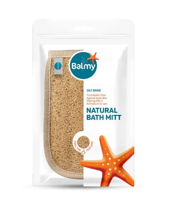 GANT DE BAIN NATUREL PEAUX GRASSES