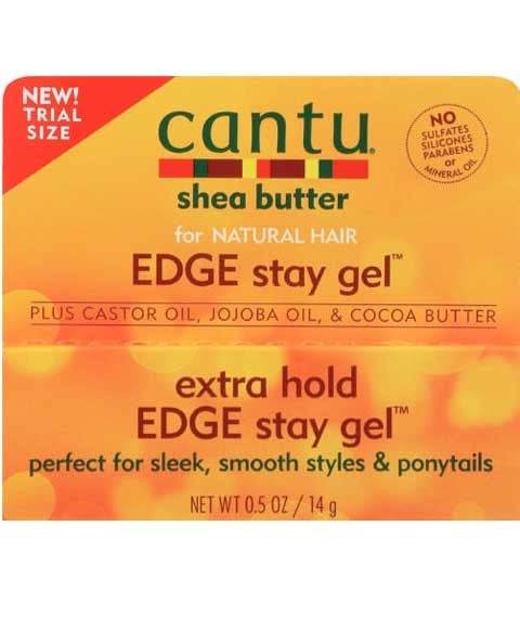 GEL CANTU EDGE CONTROL POUR UNE TENUE ET UNE HYDRATATION SUPPLÉMENTAIRES POUR LES CHEVEUX