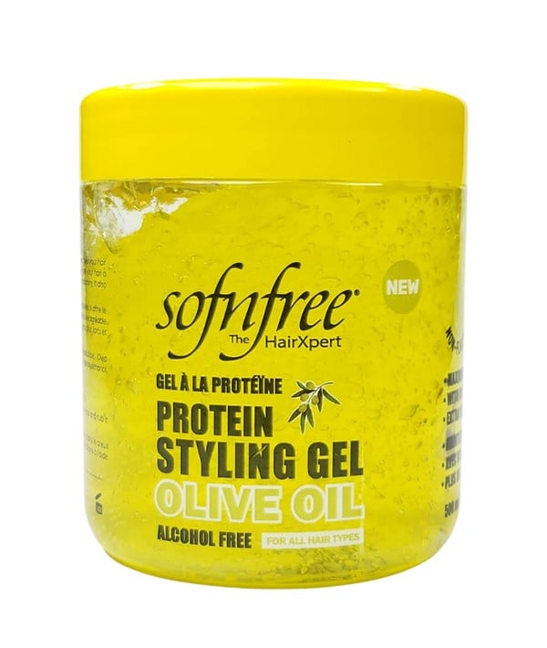 GEL coiffant protéiné à l'huile d'olive XPERT SOF N FREE HAIR 