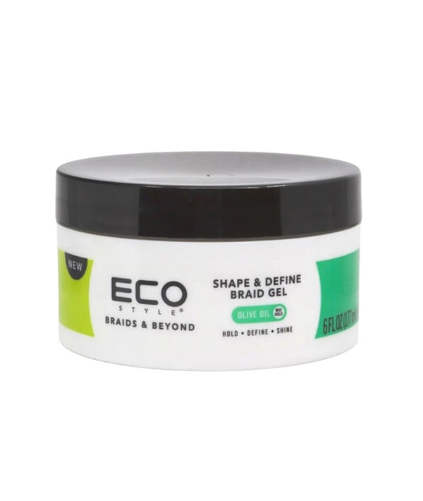 GEL D'HUILE D'OLIVE DE STYLE ÉCOLOGIQUE FORME ET DÉFINIT LA TRESSE 