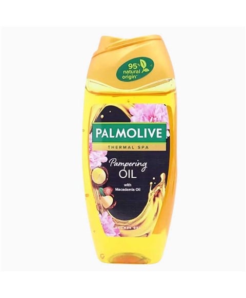 GEL DOUCHE À L'HUILE DE PAMPERING PALMOLIVE À L'HUILE DE MACADAMIA 