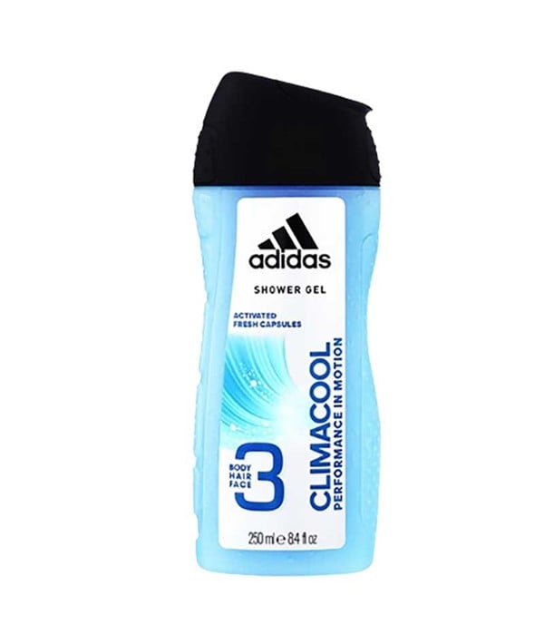 GEL DOUCHE ADIDAS 3 EN 1 CLIMACOOL 