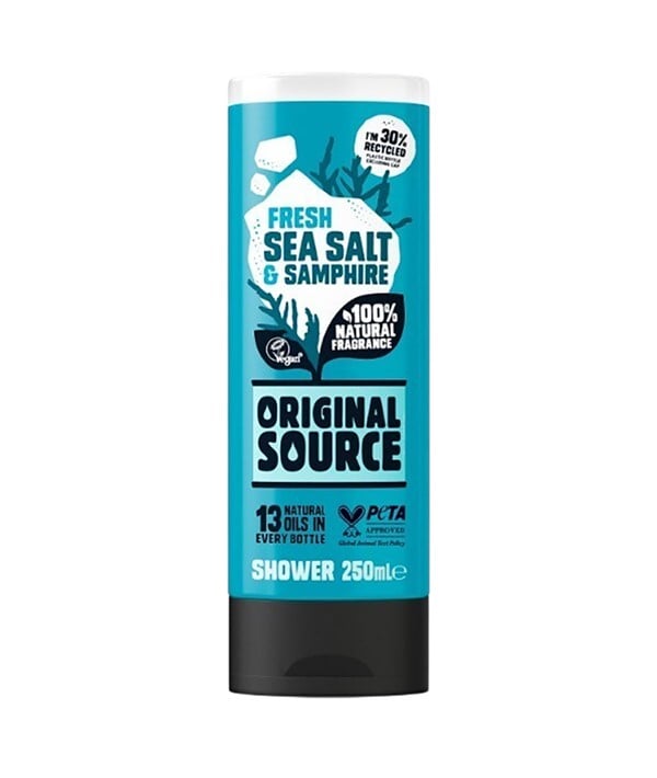GEL DOUCHE AU SEL DE MER FRAIS ET SAMPHIRE 
