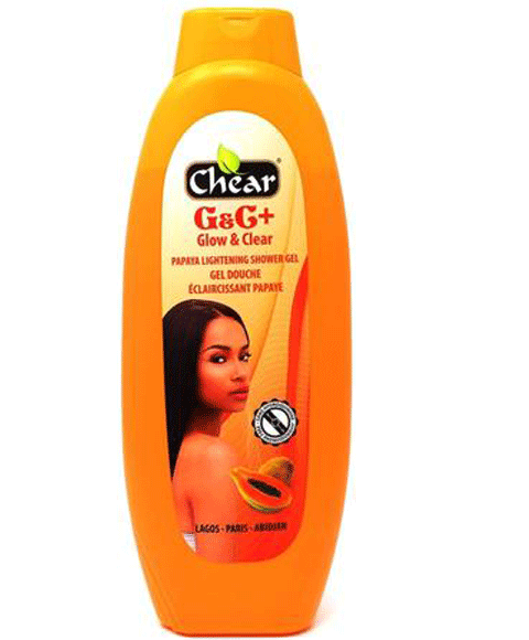 GEL DOUCHE CHEAR G AND C GLOW AND CLEAR PAPAYA 