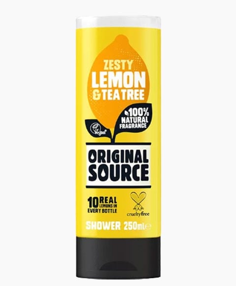GEL DOUCHE PIQUANT AU CITRON ET À L'ARBRE À THÉ