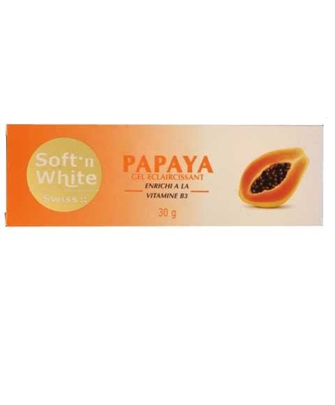 GEL ÉCLAIRCISSANT SWISS SOFT N WHITE PAPAYA