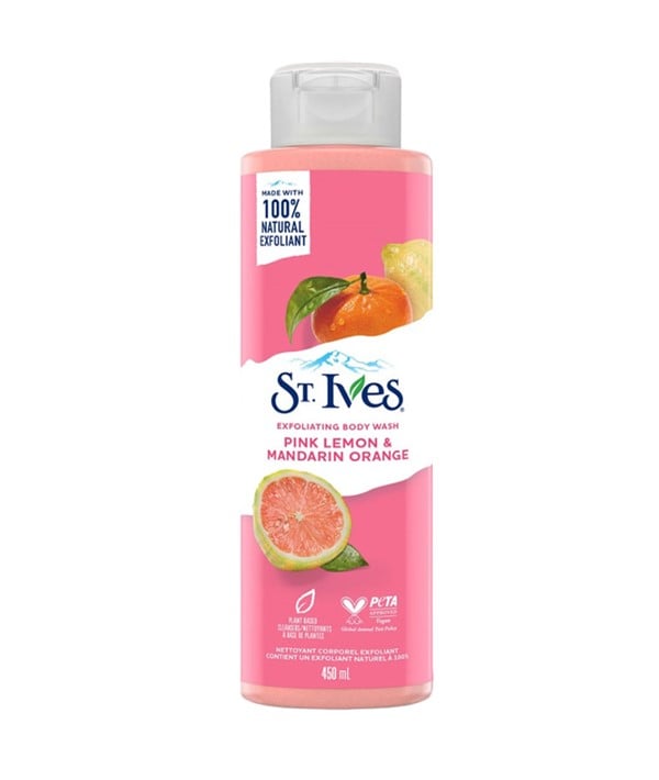 GEL EXFOLIANT POUR LE CORPS CITRON ROSE ET MANDARINE 