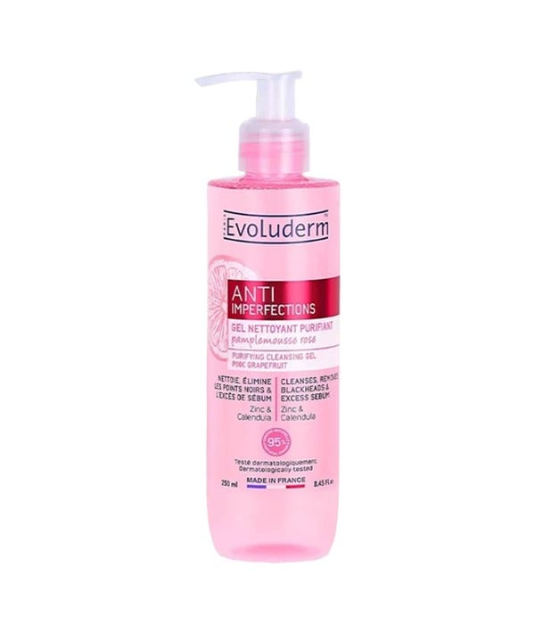 GEL NETTOYANT PURIFIANT ANTI IMPERFECTIONS PAMPLEMOUSSE ROSE