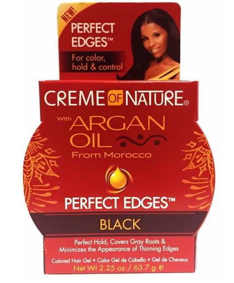 GEL NOIR À L'HUILE D'ARGAN PERFECT EDGES 