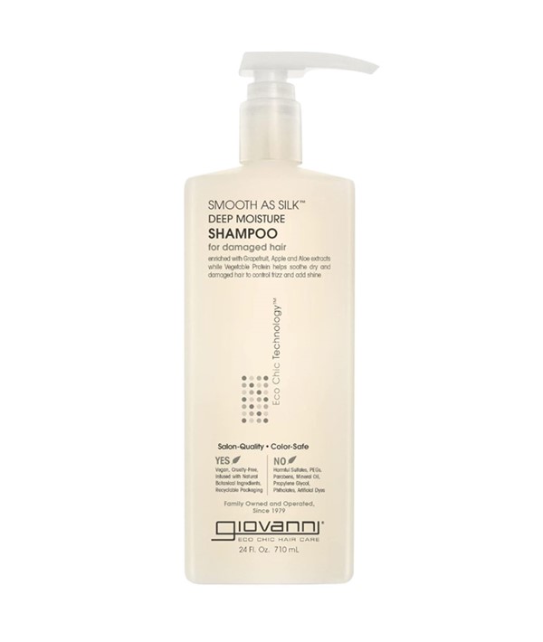GIOVANNI SMOOTH AS SILK Deep Moisture SHAMPOOING POUR CHEVEUX ENDOMMAGÉS