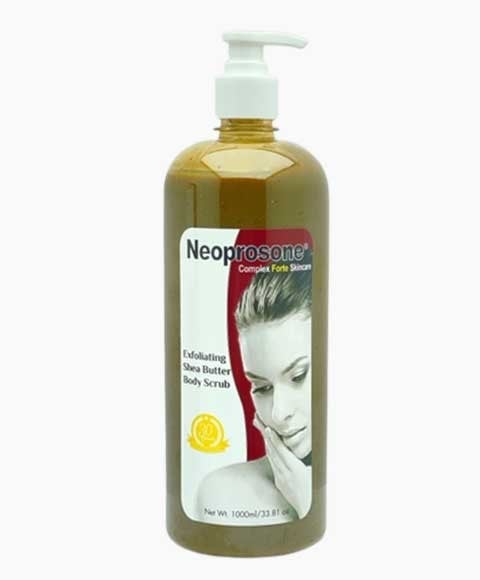 GOMMAGE CORPS EXFOLIANT AU BEURRE DE KARITÉ À LA NEOPROSONE