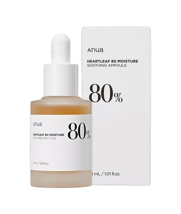 HEARTLEAF AMPOULE APAISANTE À 80 POUR CENT D'HUMIDITÉ 