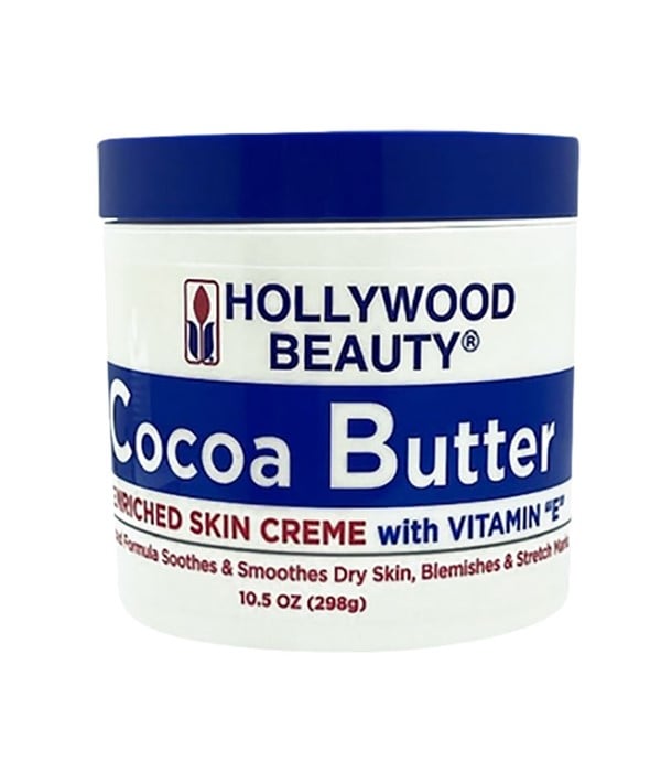 HOLLYWOOD BEAUTY CRÈME POUR LA PEAU AU BEURRE DE CACAO AVEC VITAMINE E 