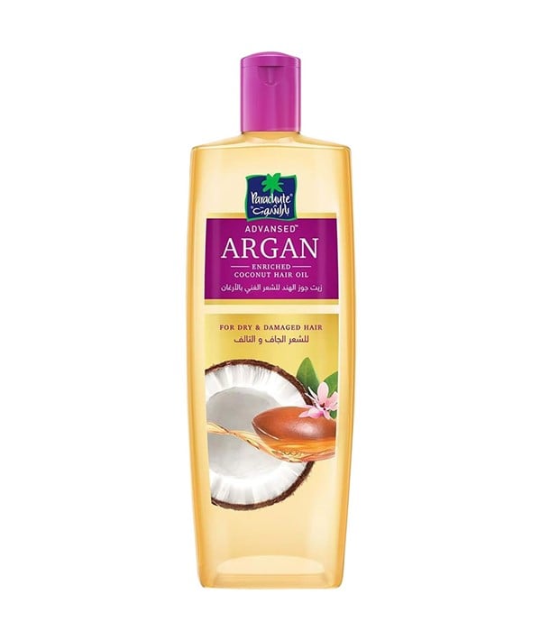 HUILE CAPILLAIRE À LA NOIX DE COCO ENRICHIE À L'ARGAN PARACHUTE ADVANSED 