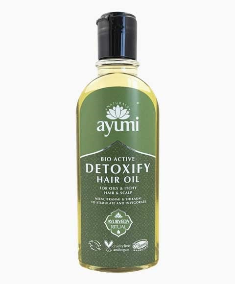 HUILE CAPILLAIRE DÉTOXIFIANTE BIO ACTIVE AYUMI 