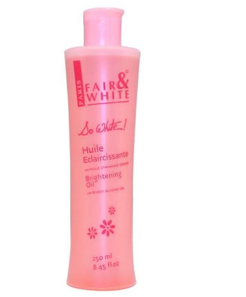 HUILE CORPORELLE SO WHITE À L'HUILE D'AMANDE DOUCE