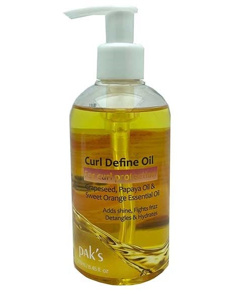 HUILE CURL DEFINE POUR LA PROTECTION DES BOUCLES 