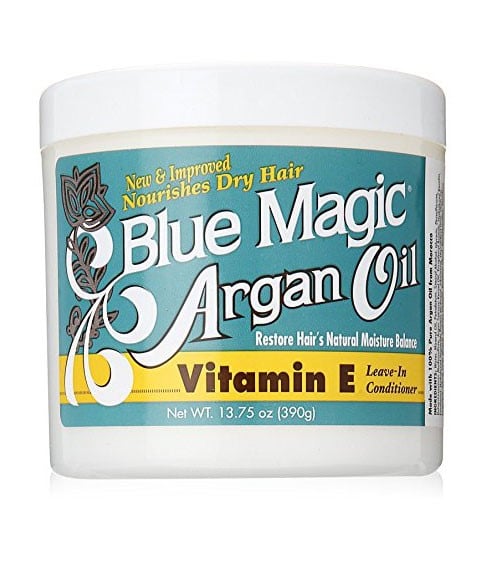 HUILE D'ARGAN BLUE MAGIC ET VITAMINE E APRÈS-SHAMPOING 