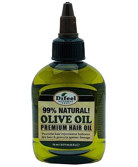 HUILE D'OLIVE EXTRA VIERGE DIFEEL HUILE CAPILLAIRE NATURELLE PREMIUM 