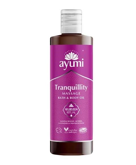 HUILE DE MASSAGE TRANQUILITÉ AYUMI NATURALS