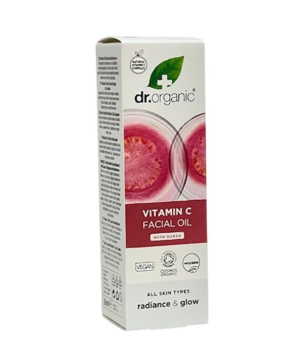 HUILE POUR LE VISAGE À LA VITMINE C DE GOYAVE BIOLOGIQUE 