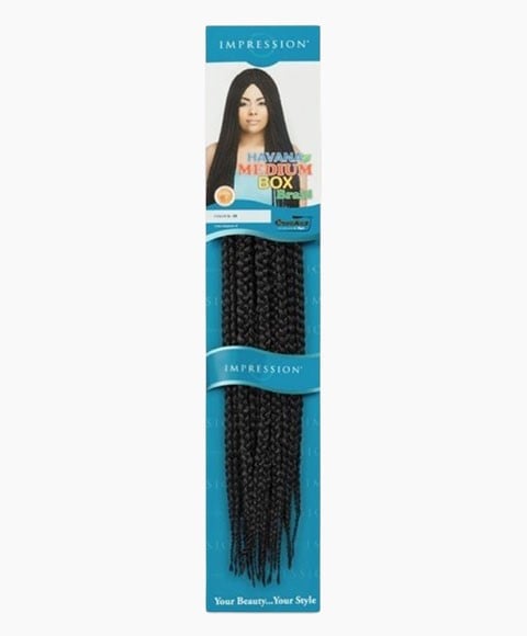 IMPRESSION SYN HAVANA MEDIUM BOX BRAID 