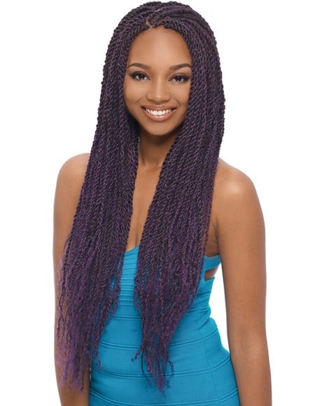 JAMAÏCAIN REGGAE STYLE SYN 3 X AFRO TWIST TRESSE 
