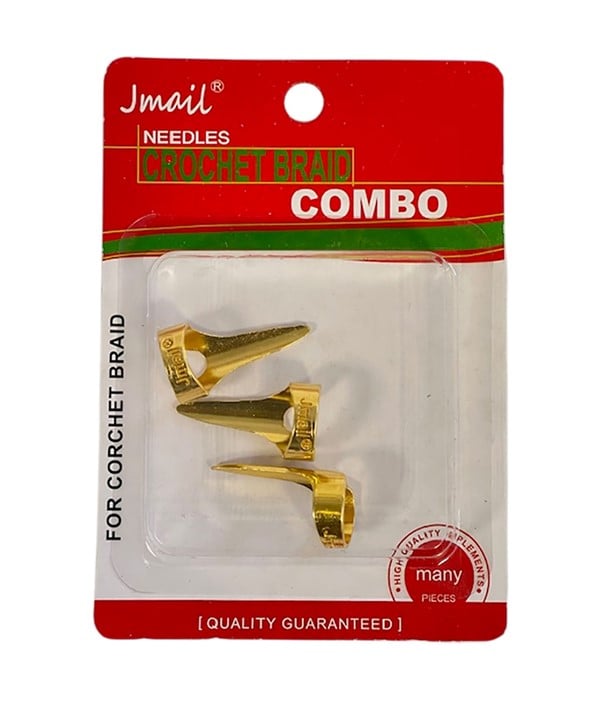 JMAIL AIGUILLES CROCHET TRESSE COMBO BTLTO6 GOL 