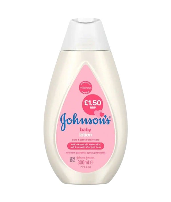 JOHNSONS BABY LOTION SOIN QUOTIDIEN PUR ET DOUX 